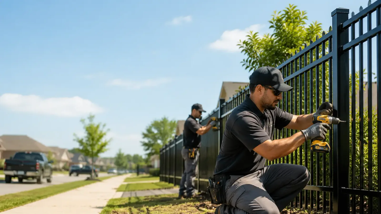 Metal Fence Installation in Granger, IN